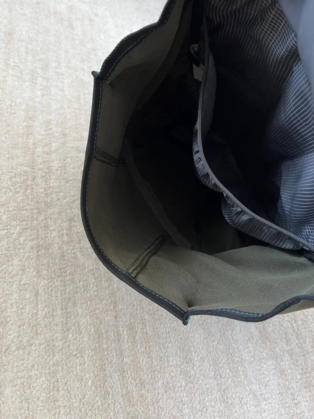 Timbuk2 Moby Laptop Backpack Olive Green Canvas Commuter Daypack School